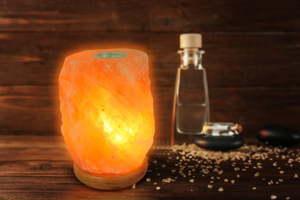 Himalayan Natural Aroma Rock Salt Lamp with Small